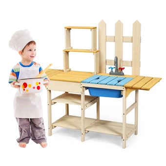 Cuisine Jouet Enfant Avec Évier Et Lave-Vaisselle - Jeu D'imitation Avec Eau Réelle | Cadeau Garçon Fille 1 An