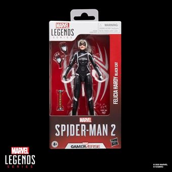 Figurine Felicia Hardy Black Cat Marvel Legends Spider Man 2 15 cm