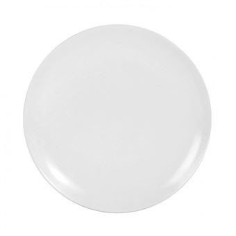 12 Assiettes En Porcelaine Blanche BANCA | Diamètre 20 Cm | Pour Desserts, Salades, Gâteaux | Lave-vaisselle | Fabriqué En Europe - 3