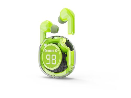 Non Communiqué Vert Gembird Twst-01 - Écouteurs Sans Fil Avec Micro - Intra-Auriculaire - Bluetooth