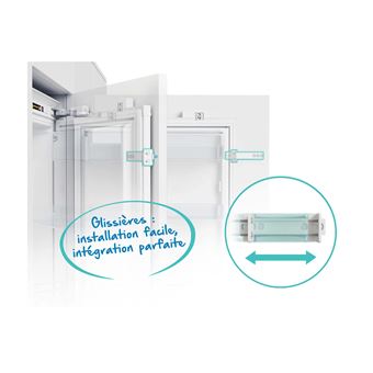 Réfrigérateur combiné encastrable BEKO BCHA275K3SN Blanc