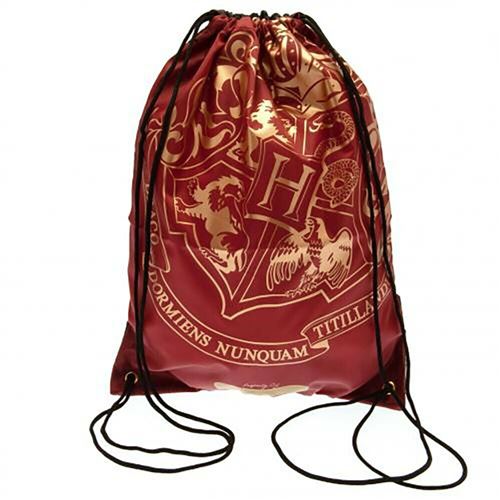 Harry Potter - Sac à cordon (Taille unique) (Bordeaux / Doré) - UTTA8112