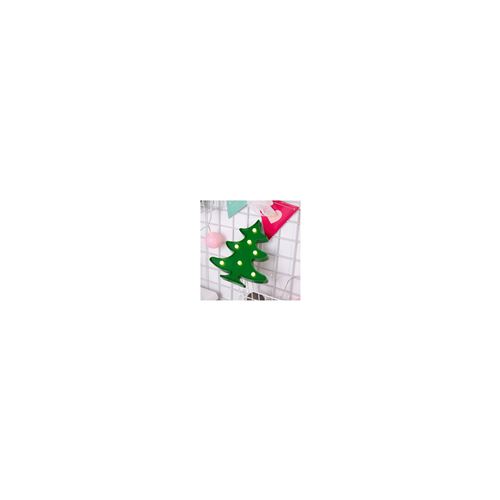 Lampe Décorative Sapin Veilleuse LED Maison Lumière Blanc Chaude - YONIS
