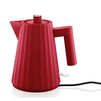 Bouilloire électrique - Alessi© Plissè MDL06/1 R Design en Résine Thermoplastique 100 cl Rouge - 1