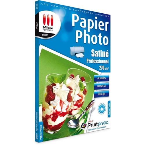 Papier Photo Brillant 10x15 - Premium plus - 255 g/m&sup2; - 130 feuilles