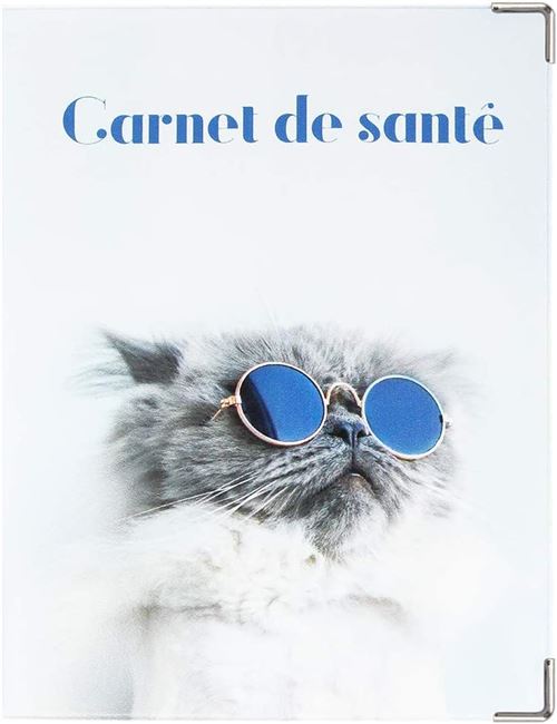 Comparer les prix de Porte documents spécial animaux - chat lunettes de star - Fabriqué en France