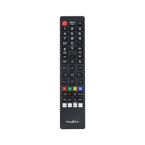 Mando a distancia Nedis TVRC45LGBK pour TV LG, IR sans fil, boutons, noir - Image 2