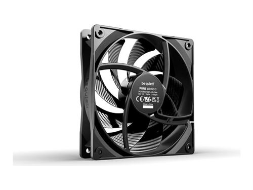 be quiet! Pure Wings 3 - High Speed - ventilateur châssis - 120 mm - noir