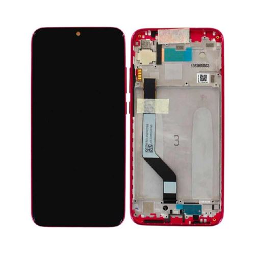Original Ecran LCD et Vitre tactile Rouge Sur Châssis Pour Xiaomi Redmi Note 7