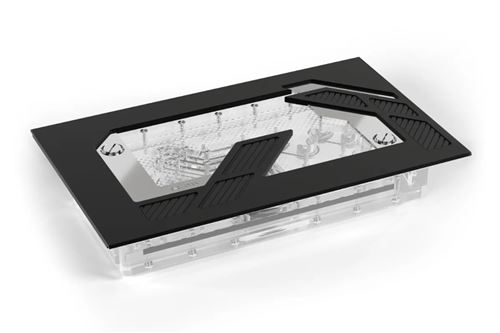 Non Communiqué Alphacool Apex Distroplate Pour Dark Base Pro 901, Avec Apex Pumpe, Rgb