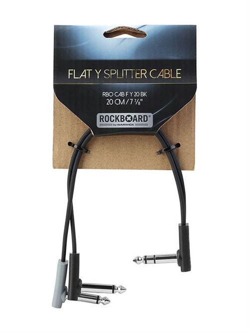 Rockboard Câble Jack Patch Plat Y Splitter - 20 Cm - Image 3
