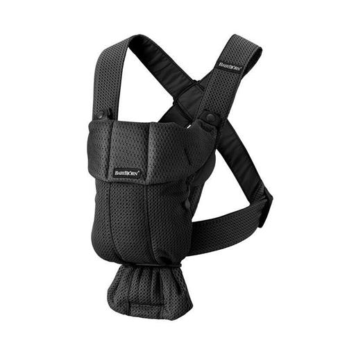 Porte-Bébé Mini Mesh 3D Noir - BABYBJÖRN - Noir