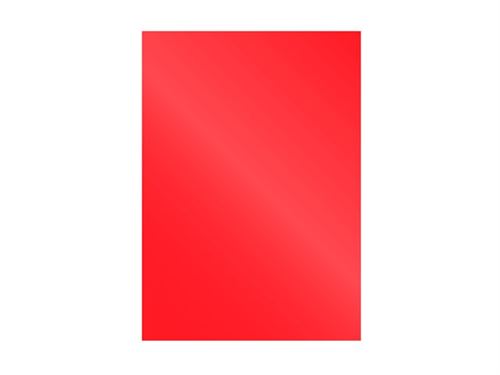Fellowes Chromolux - Papier cartonné - brillant - A4 (210 x 297 mm) - rouge - 250 g/m² - 100 unités couverture à reliure