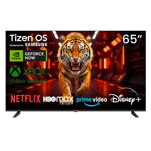 Kiano Elegance 65 UHD 4K Tizen OS Powered by Samsung(plat, 65 pouces 163.9 cm) DLED Smart TV
