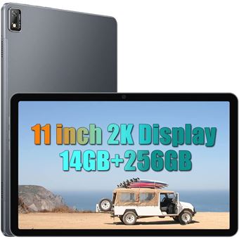59€ sur 4G Tablette Tactile Blackview Tab 16 11 pouces FHD+ 14Go+256Go-SD  1To 13MP+8MP 7680mAh Android 12 Dual SIM-Certifié TÜV-PC mode WIFI  BLuetooth FM OTA GPS- noir - Tablette tactile - Achat