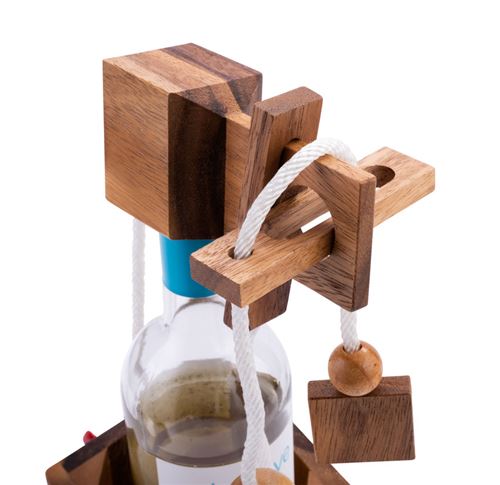 Engelhart – Libérez la bouteille casse-tête en bois niveau difficile pour  adultes – 6 pièces – cadeau idéal pour un amateur de vin - Casse-Tête -  Achat & prix