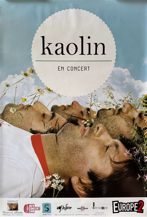 Affiche - Kaolin - En concert - 68x94cm