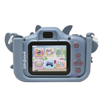 LEXIBOOK  Appareil photo pour enfant avec protection  4 en 1  Disney Stitch  carte mémoire