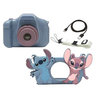 LEXIBOOK  Appareil photo pour enfant avec protection  4 en 1  Disney Stitch  carte mémoire