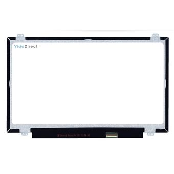 Dalle écran 14" FHD 1920x1080 Pour Lenovo ThinkPad T470s - 30 Pins 20mm - Neuve Visiodirect