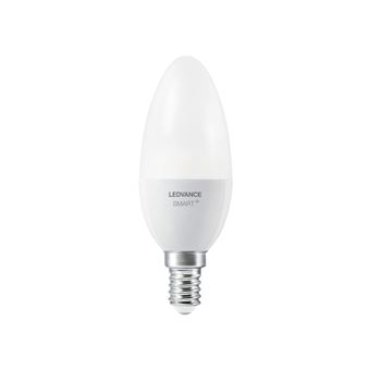 Lampe LED intelligente LEDVANCE avec technologie ZigBee 40W - E14-base - Blanc chaud 2700K - 470 Lumen - 1