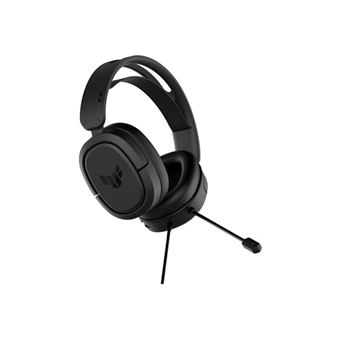 ASUS TUF Gaming H1 - Micro-casque - circum-aural - filaire - jack 3,5mm - noir