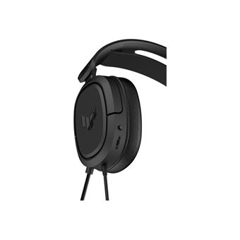 ASUS TUF Gaming H1 - Micro-casque - circum-aural - filaire - jack 3,5mm - noir