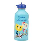 Gourde Inox Enfant - J'adore Faire Du Vélo - Draeger Paris