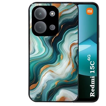 TIANYUE Coque Xiaomi Redmi 14C 4G, Etui en Cuir PU Portefeuille avec