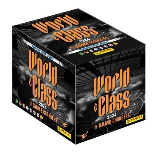 Box de 36 pochettes - Fifa World class 2024 stickers - Contient 180 stickers