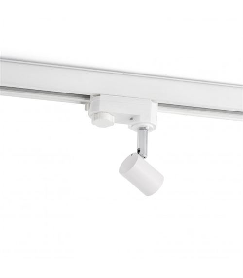 Projecteur sur rail blanc Plot 1 ampoule