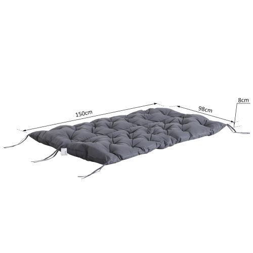 48 80 Sur Coussin Matelas Assise Dossier Pour Banc De Jardin