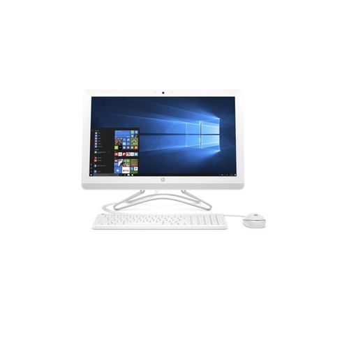 HP 24-e028nf - Tout-en-un - 1 x Core i3 7100U / 2.4 GHz - RAM 8 Go - HDD 2 To - graveur de DVD - GF 920MX - GigE - LAN sans fil: Bluetooth 4.0, 802.11a/b/g/n/ac - Win 10 Familiale 64 bits - moniteur : LED 23.8\