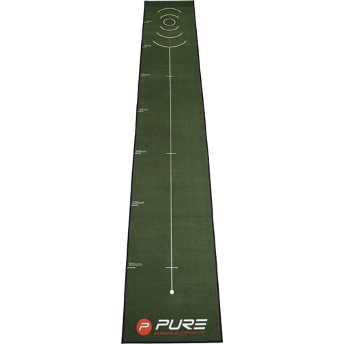 Pure2Improve Tapis de putting de golf 400 x 66 cm