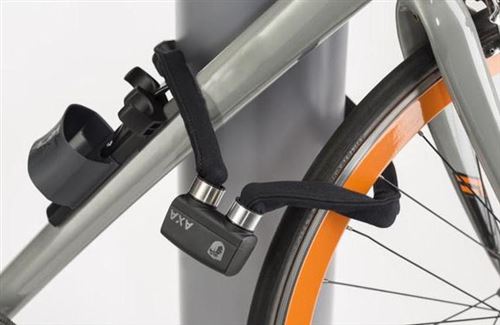 Serrure pliante AXA Foldable 800 100/8 - gris (emballage de magasin)