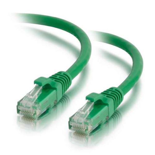 C2G Câble de raccordement sans accroc UTP Cat 5e RJ-45 (M) vers RJ-45 (M) Vert
