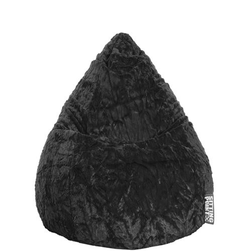 Pouf Fluffy XL noir