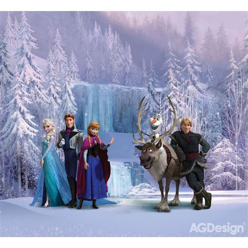 Rideaux Personnages La Reine des Neiges Disney-Voilage : 280x245 cm