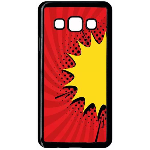 Coque Samsung Galaxy A3 Modele 2015 Fond Comics Rouge