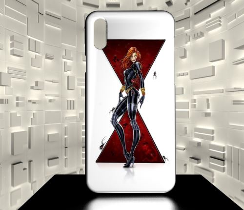 Coque Design Huawei P30 LA VEUVE NOIRE COMICS 03