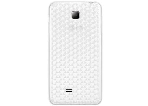 Coque Housse Gel série Diamants transparente LG Optimus F5