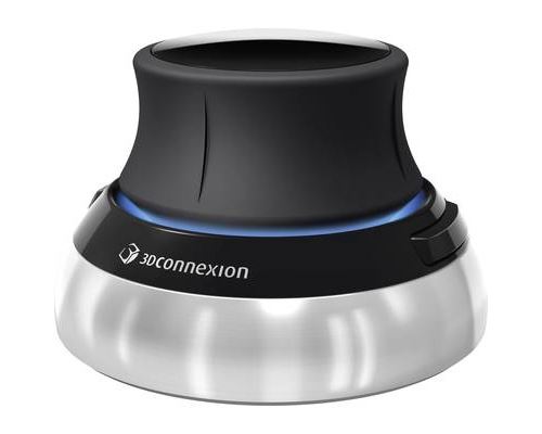 3Dconnexion SpaceMouse Wireless 3D mouse 2 boutons sans fil, filaire 2.4 GHz récepteur sans fil USB