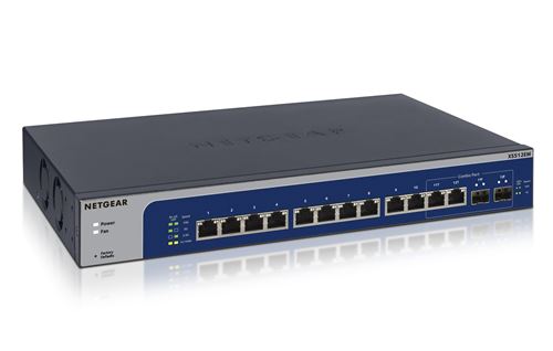 netgear switch 12port 10 gigabit/multi noir