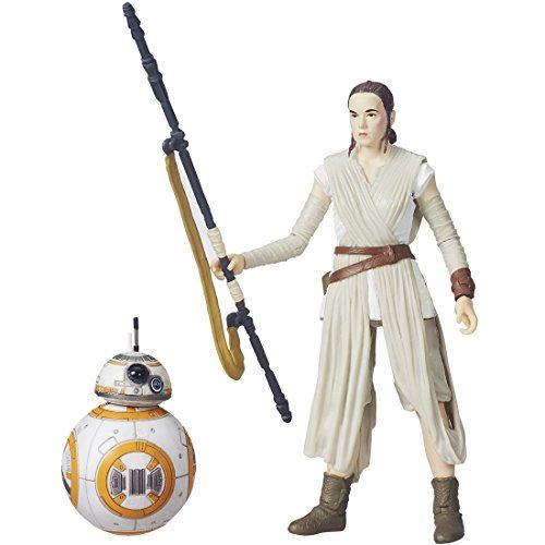 Figure noire Jakku Rey de la série Star Wars BB-8, 6 pouces