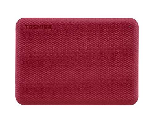 Toshiba Canvio Advance - Disque dur - 2 To - externe (portable) - 2.5 - USB 3.2 Gen 1 - rouge