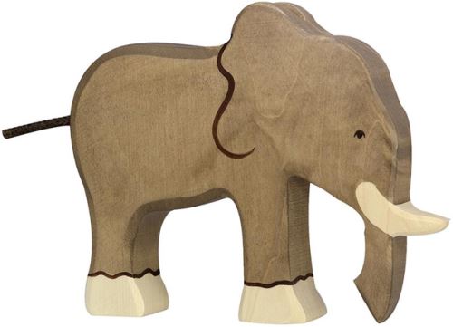 Figurine en bois papa Eléphant HOLZTIGER