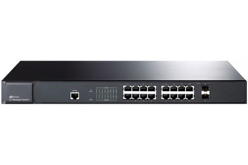 TP-LINK JetStream TL-SG3216 - v2 - switch - 16 poorten - Beheerd - rack-uitvoering