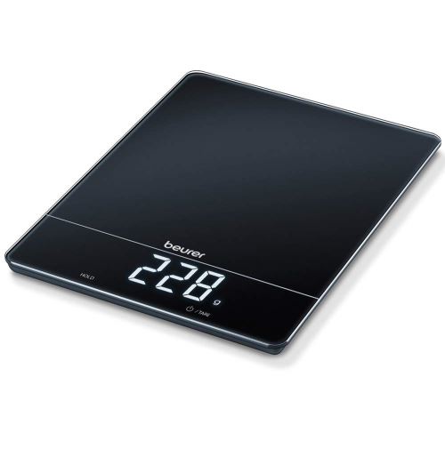 Beurer KS 34 Balance de cuisine de haute précision, Noir, 15kg