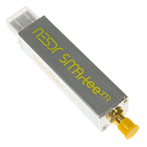 NooElec NESDR SMArTee XTR SDR Premium RTL-SDR avec plage de réglage étendue, boîtier en aluminium, torsion, 0,5PPM TCXO, entrée SM