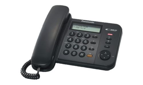 Panasonic KX-TS580EX1B - Téléphone filaire avec ID d'appelant